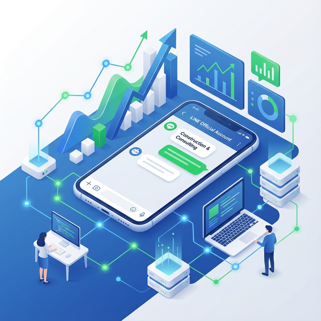 LINE Construction Visual